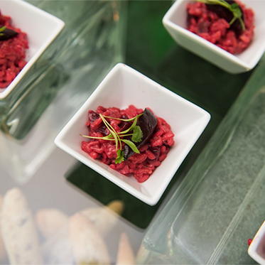 Beet and Goat Cheese Risotto